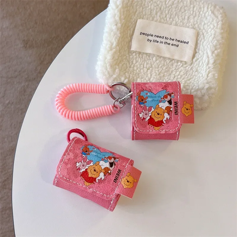 Милый чехол с мультяшным медведем для AirPods 4 Airpod 1 2 3 Pro Pro2 Bluetooth-наушники зарядное