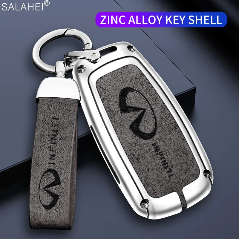 

Car Smart Remote Key Case Full Cover Shell Fob For Infiniti Q50L Q70L QX50 QX60 Q60 Q70 EX35 FX35 FX45 FX50 EX37 EX25 2020 2021