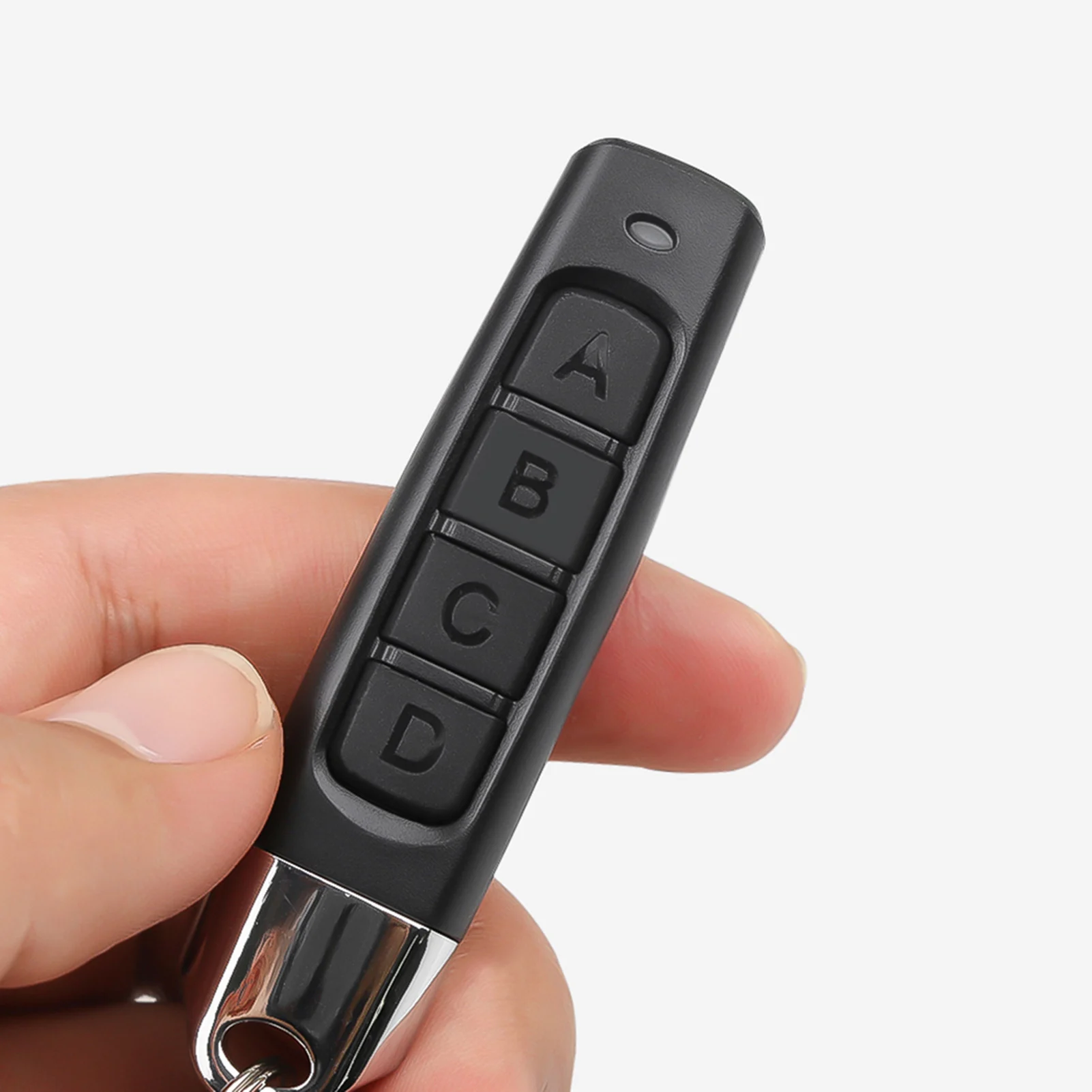 

Duplicator Copy Remote Controller Learning Code Key Transmitter with Key Ring for Garage Door Gate