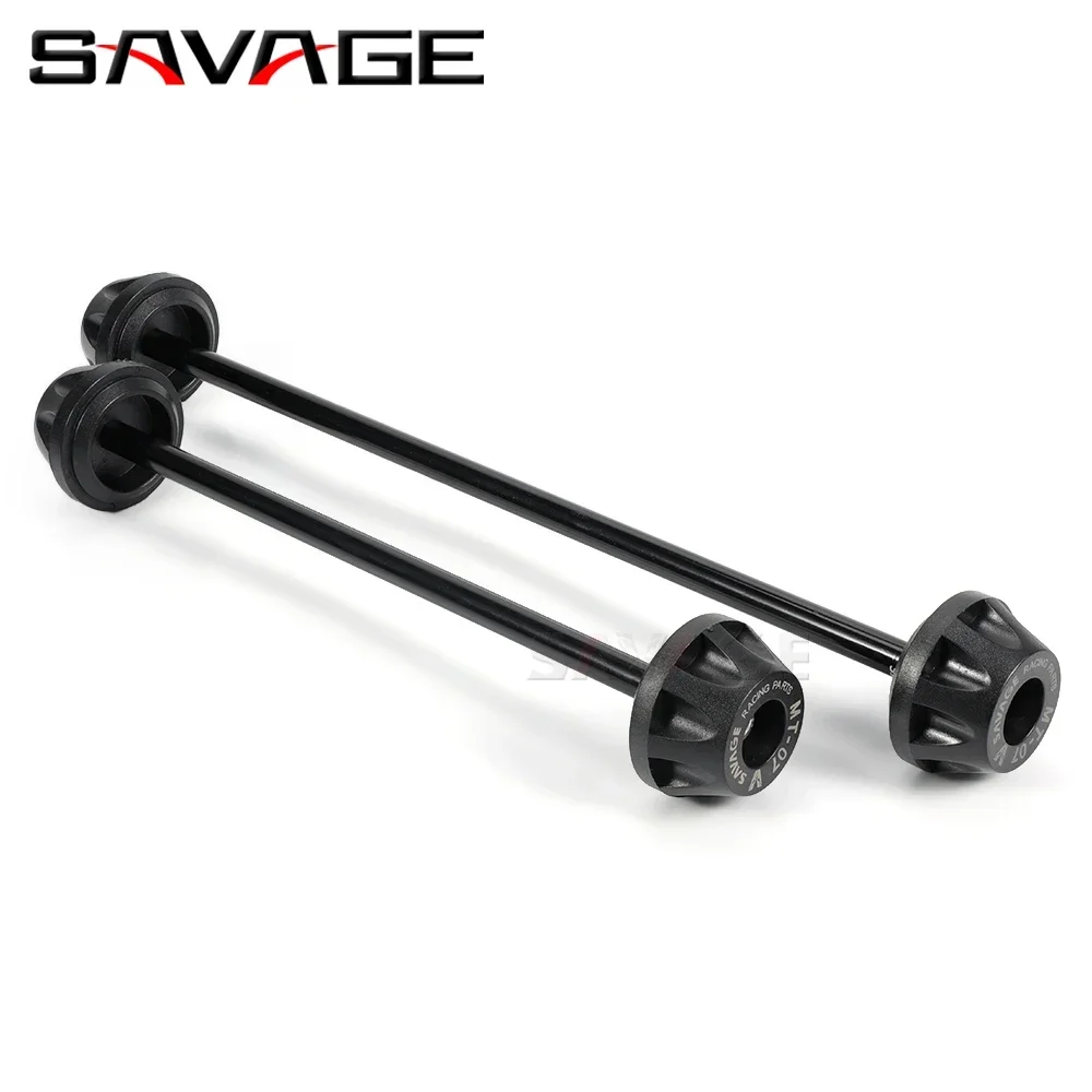 

Аксессуары для мотоциклов MT07, передняя и задняя ось, вилка, слайдер, защита колеса для YAMAHA MT07 FZ07 XSR 700, защита колес MT-07