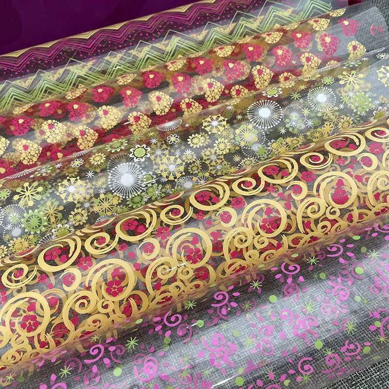 

5 Sheets Chocolate Transfer Paper Mold Cake Decoration Printing Pattern Edible Glutinous Rice Baking