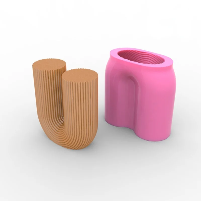 Силиконовая U-образная форма для свечей ароматерапии | Дом и сад