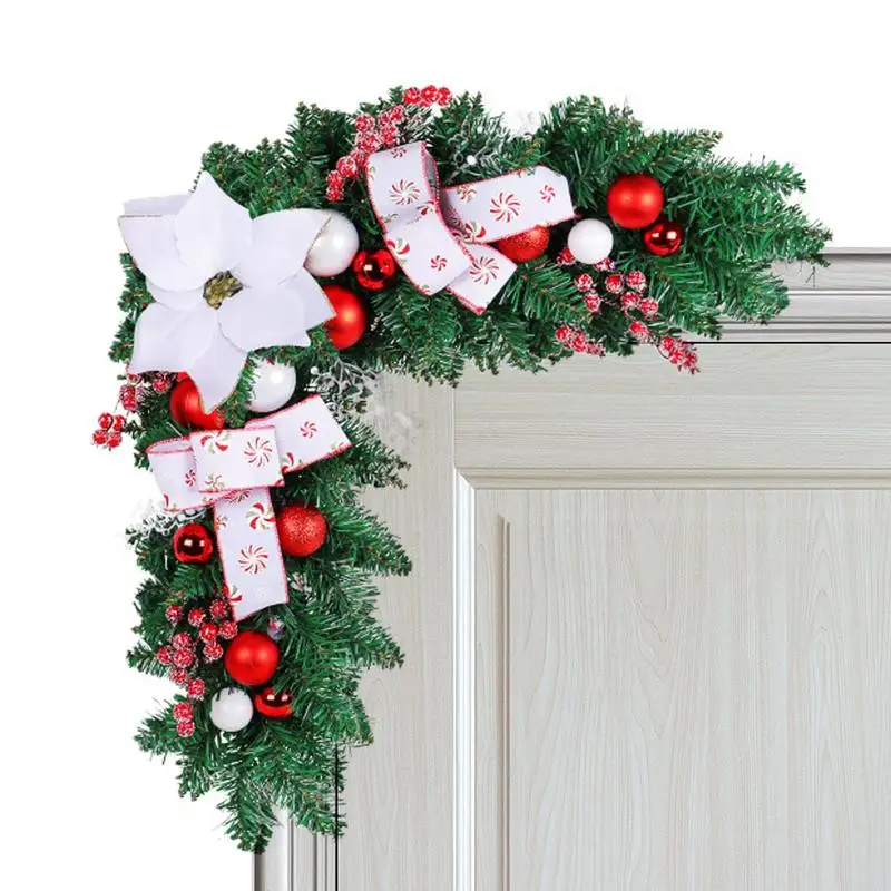 

Christmas Door Corner Sign Outdoor Christmas Decor 2023 Christmas Door Corner Rattan Decor For Bedroom Store Window Hangings