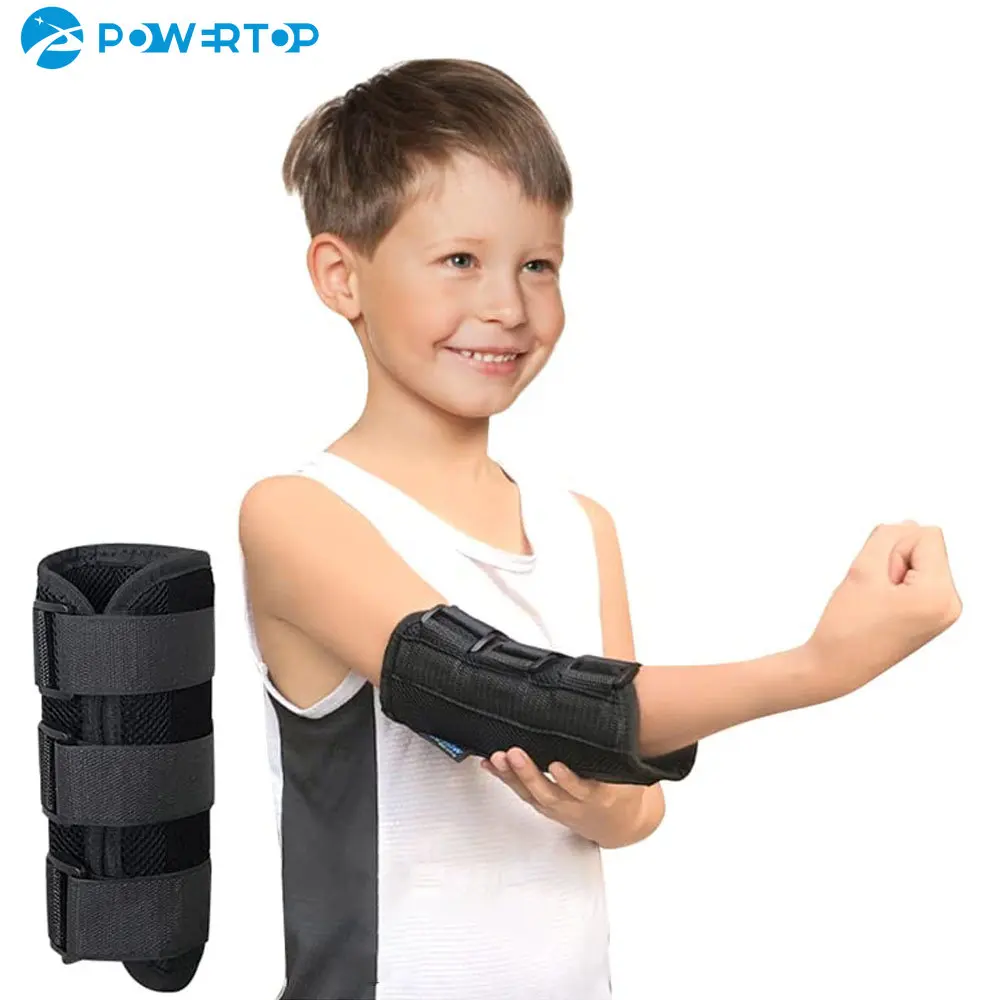 Child Elbow Splint Cubital Tunnel Brace Arm Immobilizer Elbow Support for Tendonitis Night Brace Sleeping Elbow Stabilizer