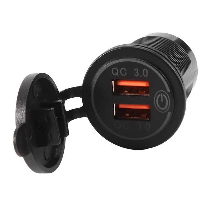 

Автомобильное зарядное устройство с двумя USB-портами, 12 В, 36 Вт