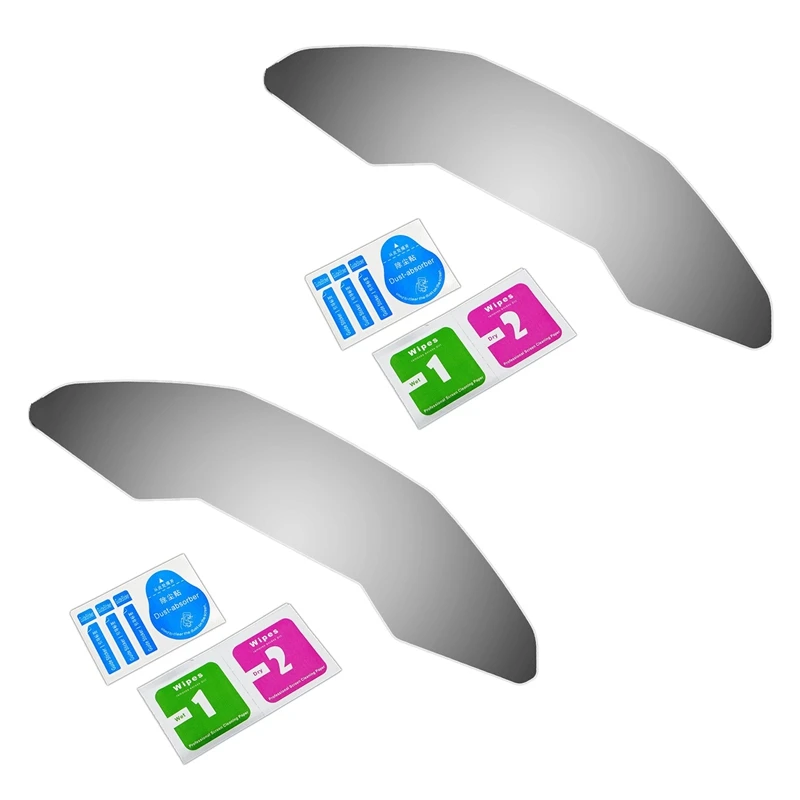 

2X Dash Screen Protector Speedometer Instrument Film Panel Screen Protector Cover For HONDA GL1800 Goldwing 2018-2020