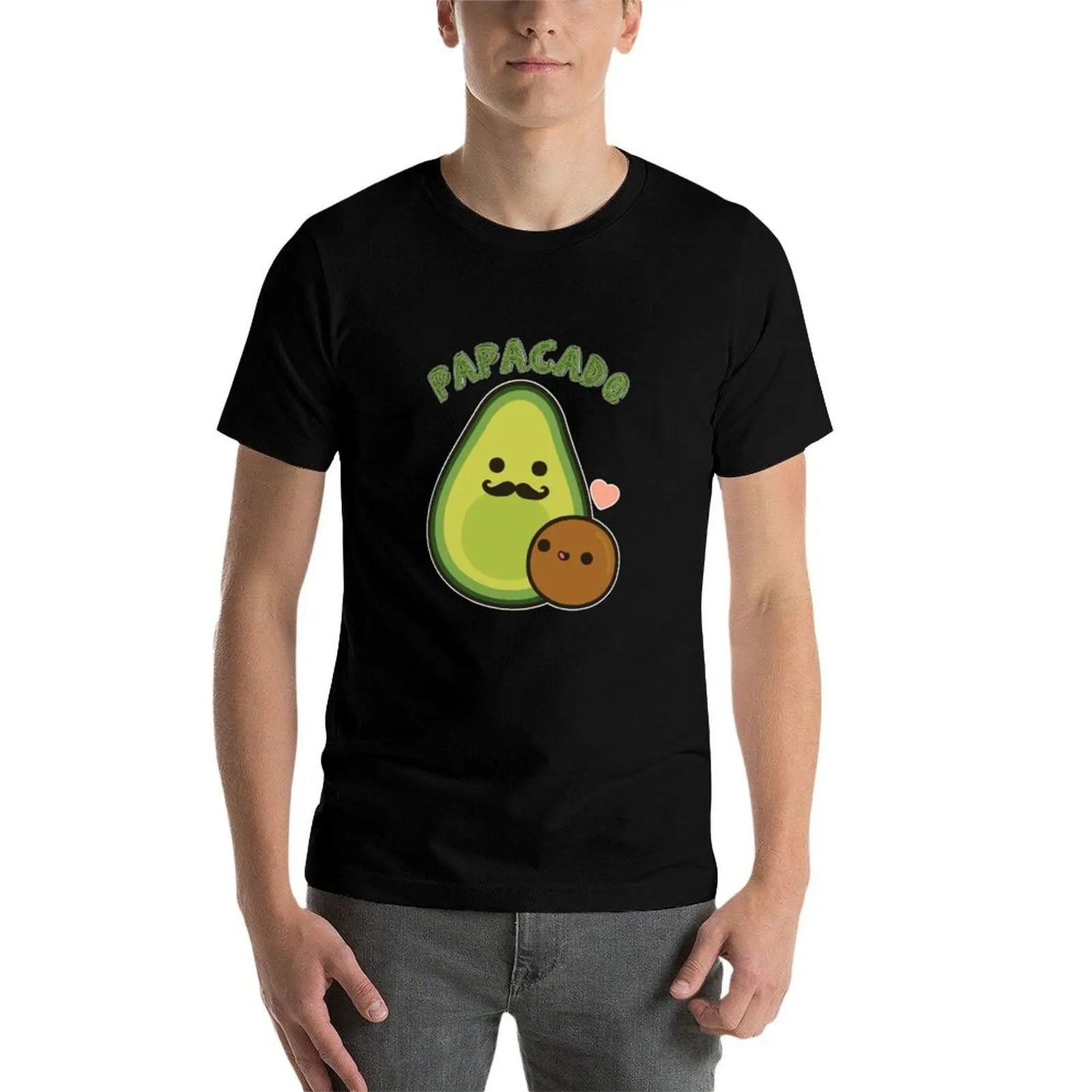 Фото Футболка papacado, долговечная повседневная футболка №4
