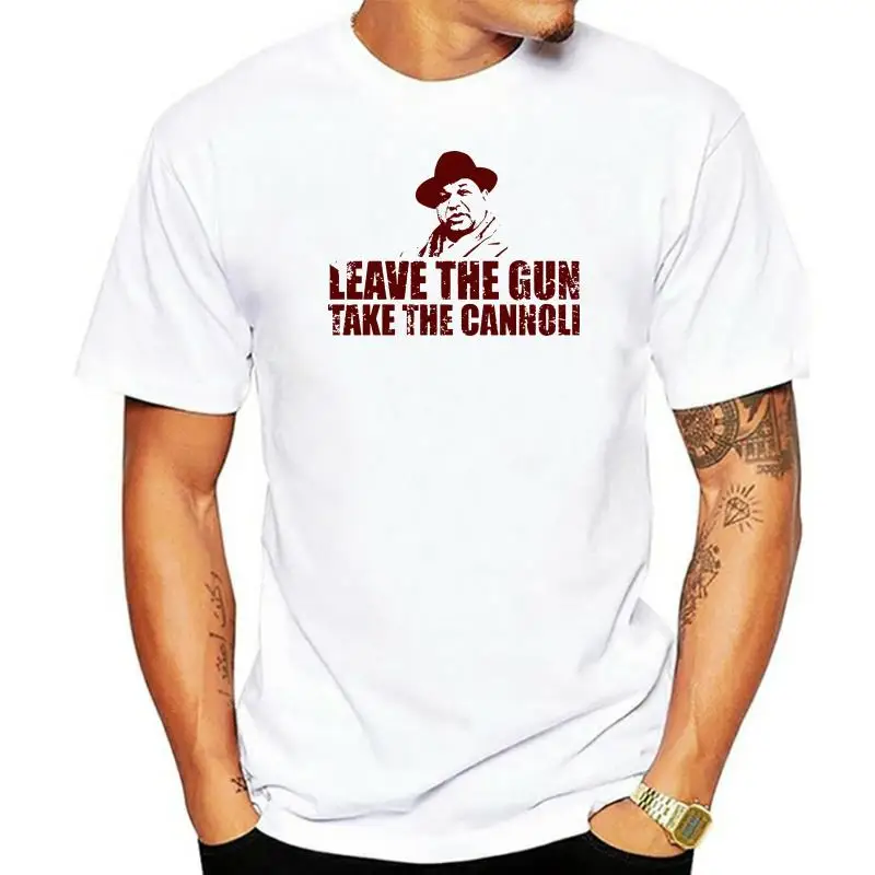 The Godfather Leave the Gun Take Cannoli Fat Clemenza mafia mob T Shirt