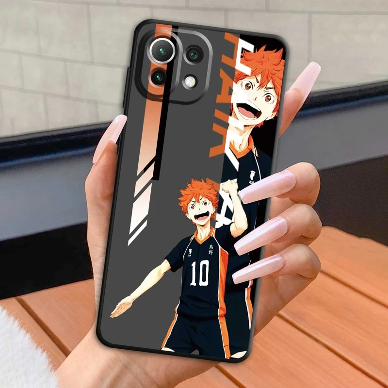 

Чехлы Haikyuu! Рисунок для Xiaomi Mi 9 9t 11 Lite 11t 5G Note 10 Lite 12 10t Pro 13 11 lite 12t 13lite Ultra