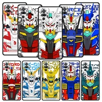 anime gundams cartoon phone case for xiaomi redmi note 11 10 9 8 pro 11s 10s 9s 7 8t 9t 9a 8a 9c k40 gaming 11t 5g soft cover