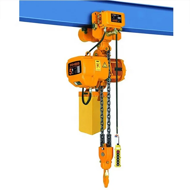 

3 Ton Electric Chain Block Electric Chain Hoist With Remote Control 380V Overhead Electric Hoist