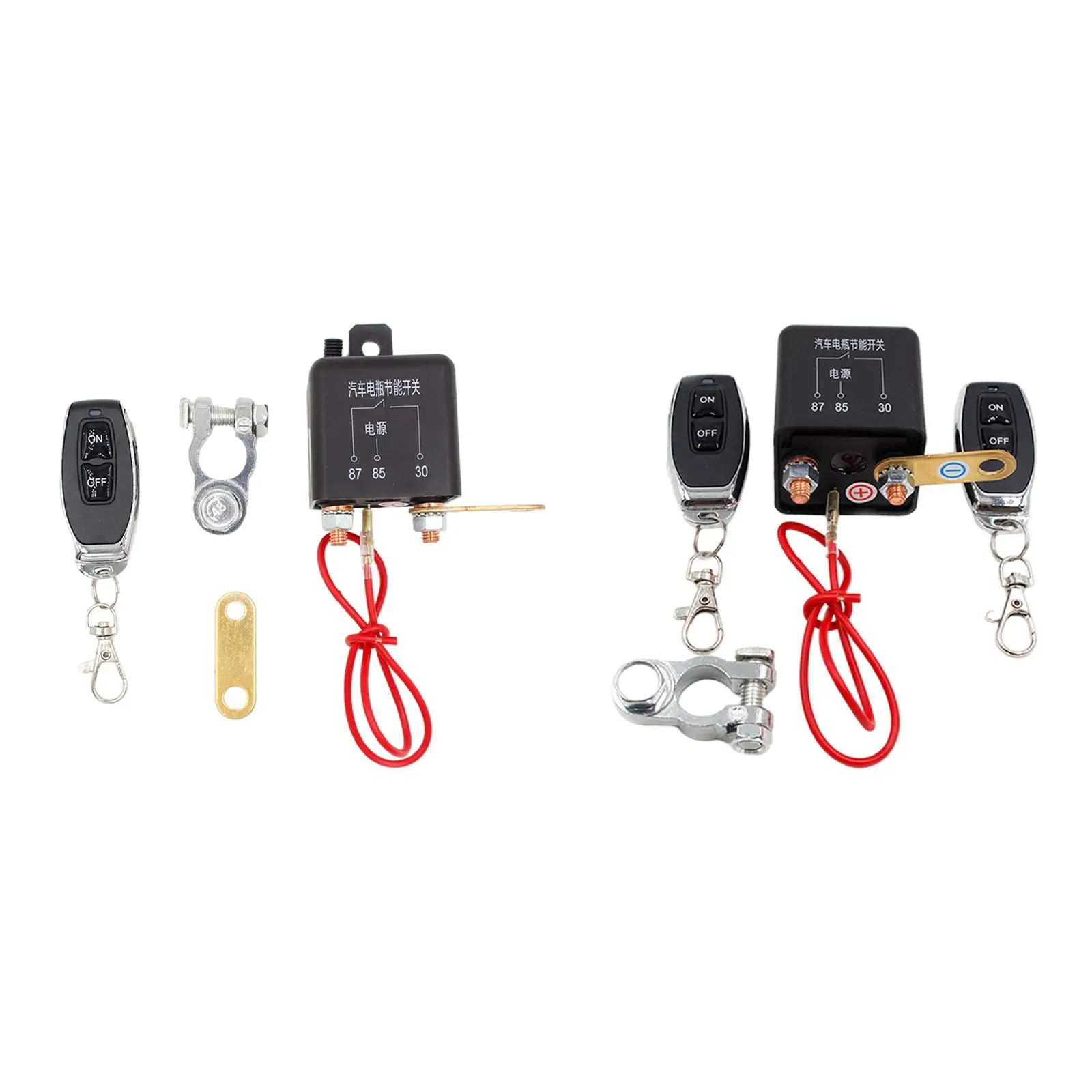 

Universal Car Battery Disconnect Switch Engine Application Quick Disconnect 12V Cut Off Isolator for Truck Camper RV SUV