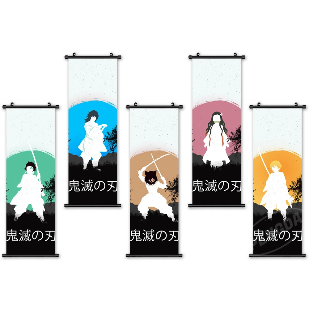 

Anime Demon Slayer Japanese HD Canvas Print Picture Wall Decor Hanging Paintings Home Decoration Artwork Poster For Living Room