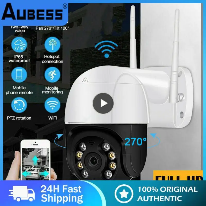 

Waterproof Wifi Ip Camera Remote Control Ptz Camera 1080p Cctv Camera 3mp Surveillance Camera Intelligent Detection 2mp