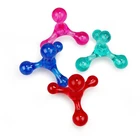 Мини-массажер для тела, портативный дорожный спусковой массажер с ручным балансом и четырьмя шариками, для расслабления рук и спины, устранения отечности