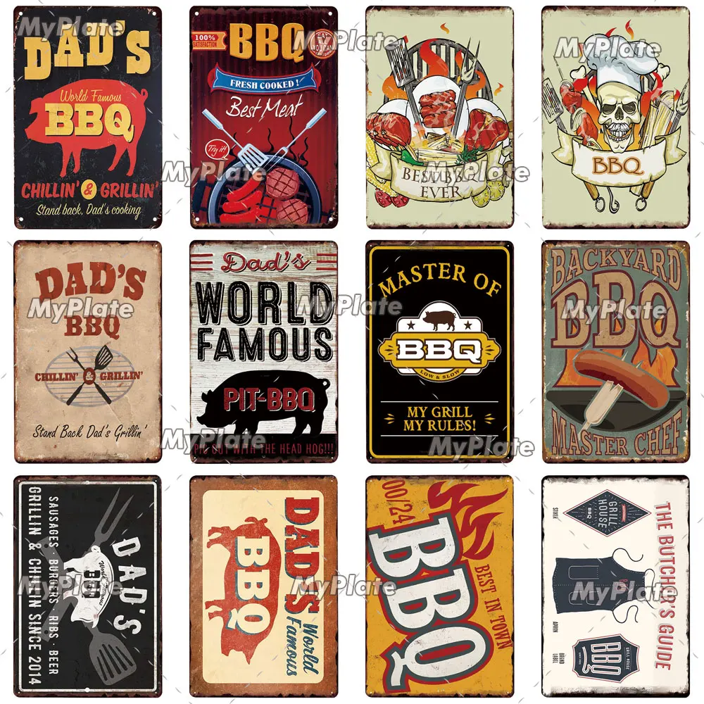 

Металлическая вывеска для барбекю, винтажный Фотофон, домашний декор, вывеска для бара, украшение сада, художественный постер, уличный декор, настенное искусство, металлическая живопись