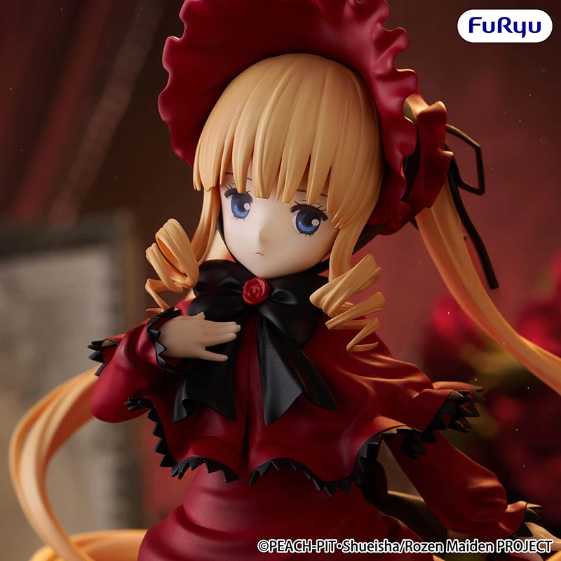 Фото В наличии FuRyu Trio-Try-iT TV Ver. Фигурка аниме-персонажа Rozen Maiden Shinku из ПВХ, 19 см, модель игрушки №2