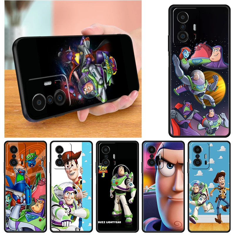 

Cover Case for Xiaomi Redmi K40 K40S K50 Gaming 11T 12 12X Pro Plus Shockproof Back Style Thin Accessorie Buzz Lightyear Cute