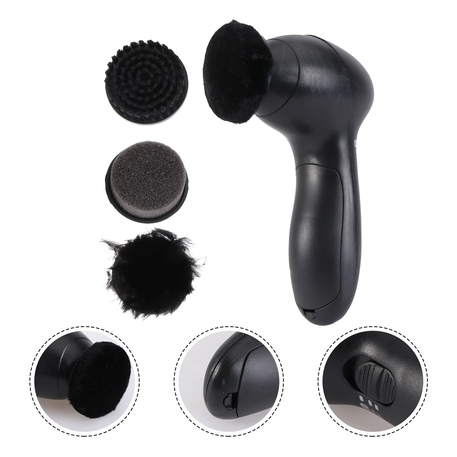 

Electric Shoe Shiner Shoes Auto Polishing Machine Polisher Birthday Gift Footwear Care Brush