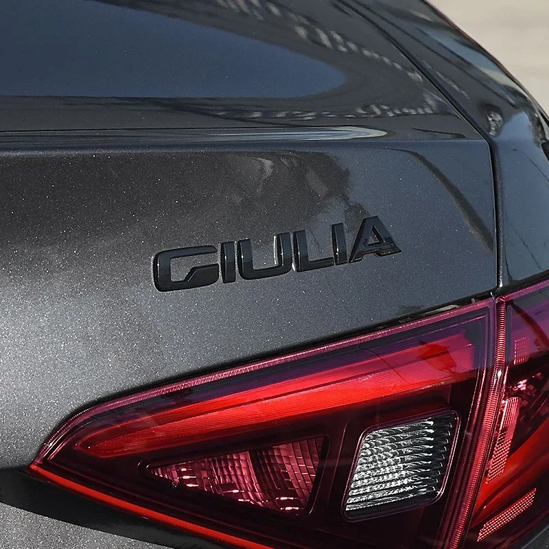 1 шт. 3D ABS Q2 Q4 Giulia Stelvio Veloce Ti значок эмблема автомобильные наклейки для Alfa Romeo 147 156 159