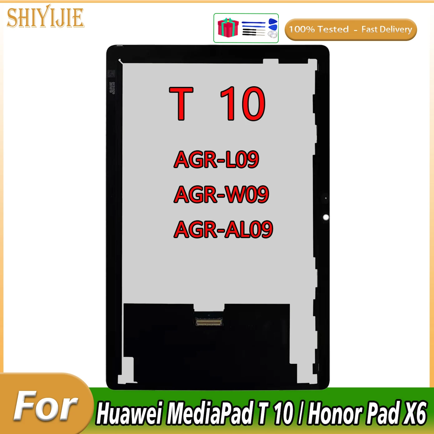 

ЖК-дисплей 9,7 дюйма для Huawei MediaPad T 10 T10/Honor Pad X6, зеркальная фотография, ЖК-дисплей с сенсорным экраном и дигитайзером в сборе