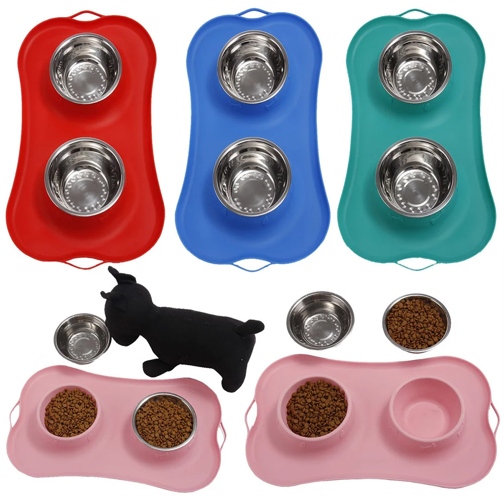 

1 Pc Stainless Steel Portable Feeder Holder for Puppy