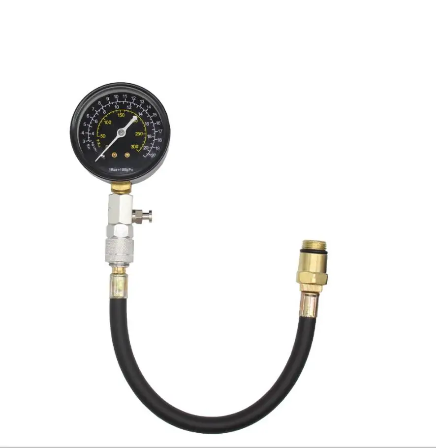 

Digital Compression Tester Pressure Gauge Tester Kit Motor Auto Petrol Gas Engine Cylinder Motorcycle Pressure Gauge Test