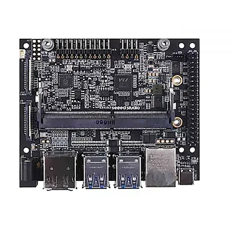 ReComputer J202 — плата-переноска для Jetson Nano/Xavier NX/TX2 NX с 4xUSB ключом M.2 M E тот же размер NVIDIA