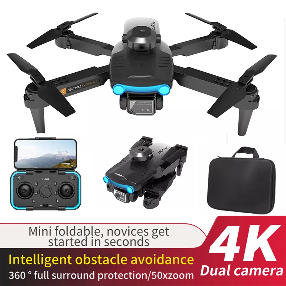 

Дрон F187 Pro складной с двумя камерами, 2022 ГГц, Wi-Fi, Fpv