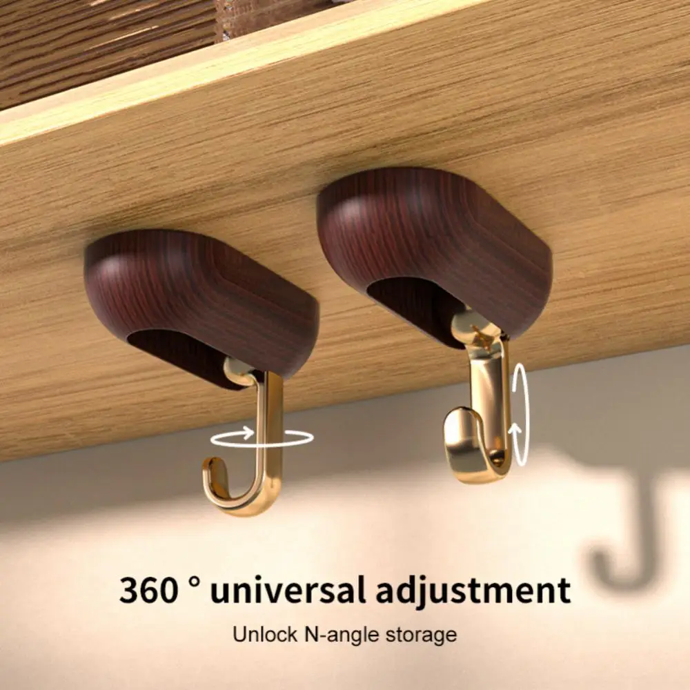 

Wall Hole-free Storage Rack 4Pcs Creative Hanger Strong Adhesive Non-perforated Wall Hooks Bathroom Kitchen Household Tools
