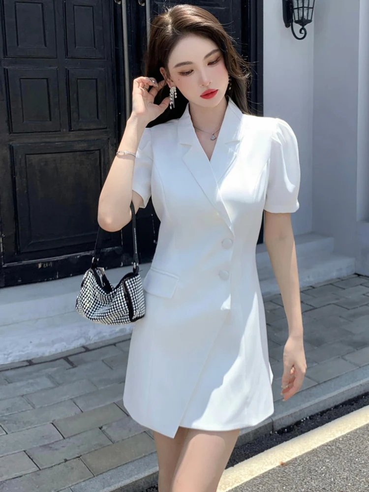 

Dress women summer 2022 new niche skirt mini officelady Dresses For Women 109