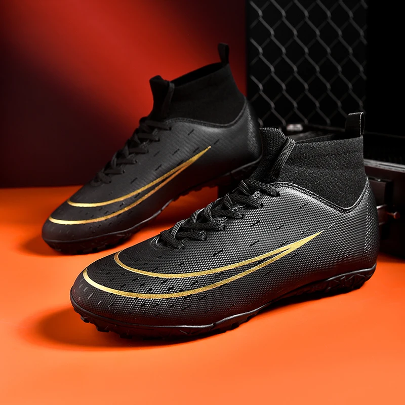 

Quality Football Boots Wholesale Soccer Shoes C.Ronaldo Assassin Chuteira Campo TF/AG Football Sneaker Futsal Training Shoes