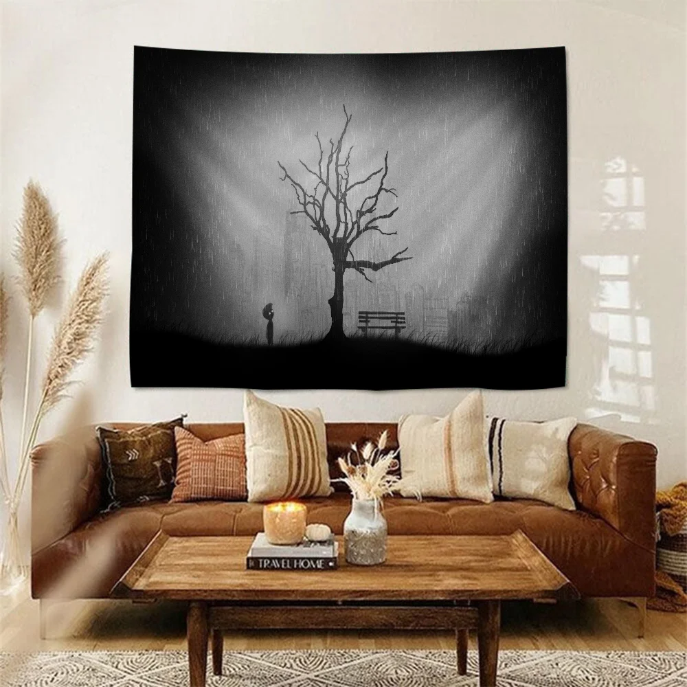 L-Limbo Game Гобелен Художественная печать Дешевые хиппи Настенные богемные