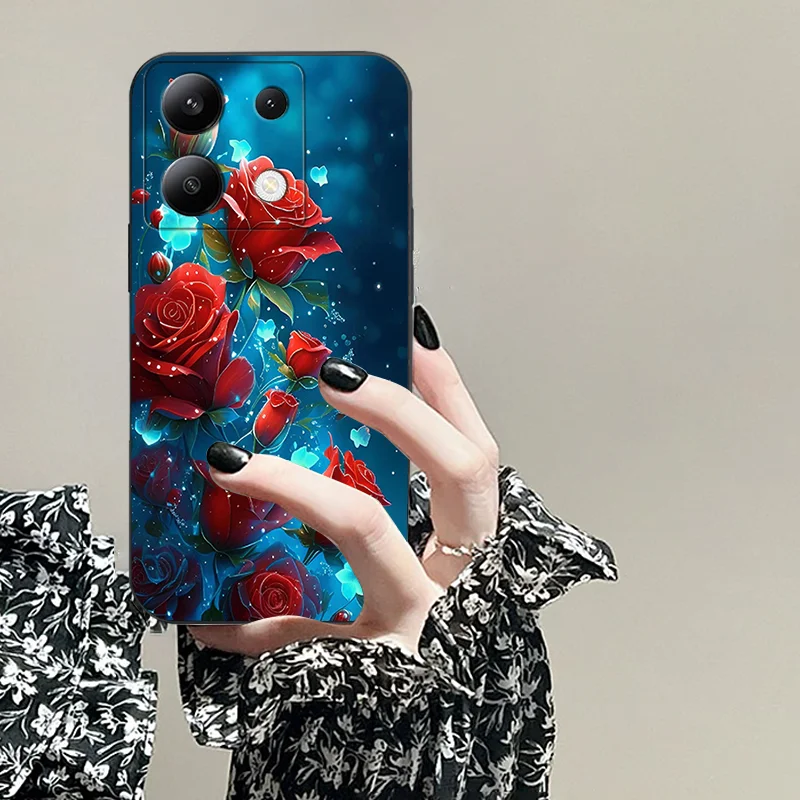 Силиконовый чехол для Redmi K70E 11 A X Prime CNFC 3 4 5 G 12 13 10 9 1 2 PLUS