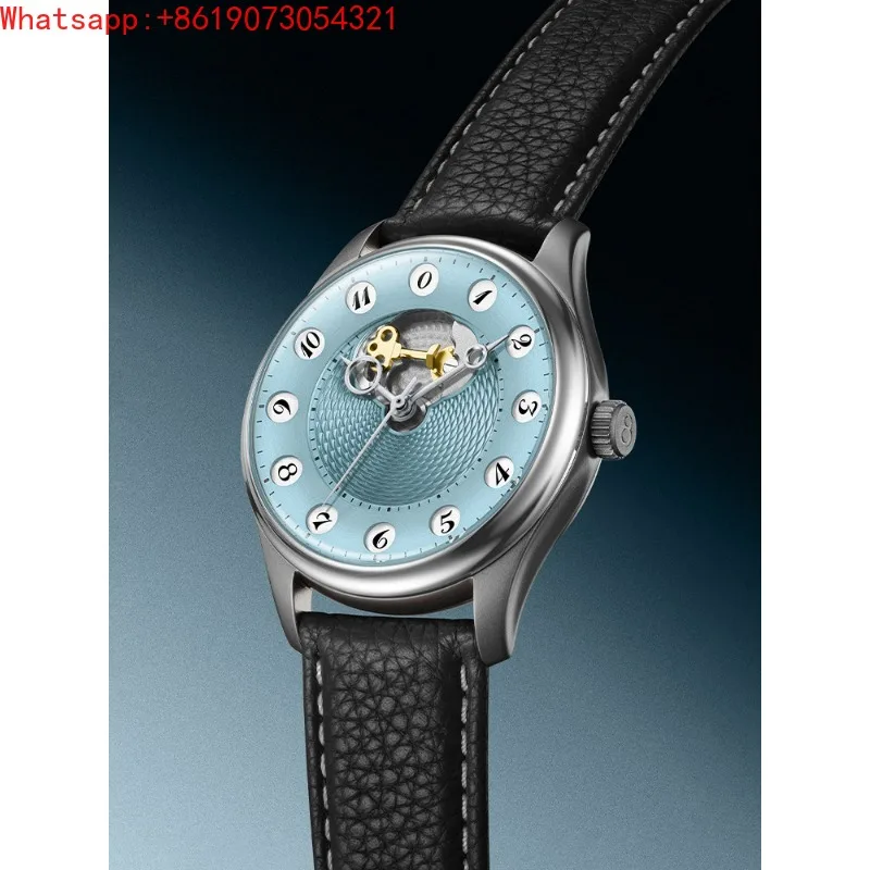 Фото Винтажные часы серии Aodu Time Gate от Great Qin Empire OLTO · 8, с 24-часовым отображением времени, полностью автоматические механические часы №3