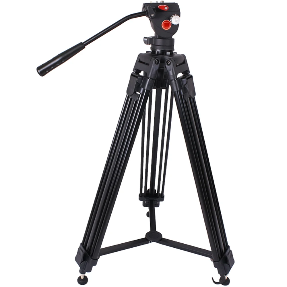 

Bz 2 camera heavy-duty DV bracket hydraulic head tripod suitable for camera interview tripod bearing 15 kg foldable