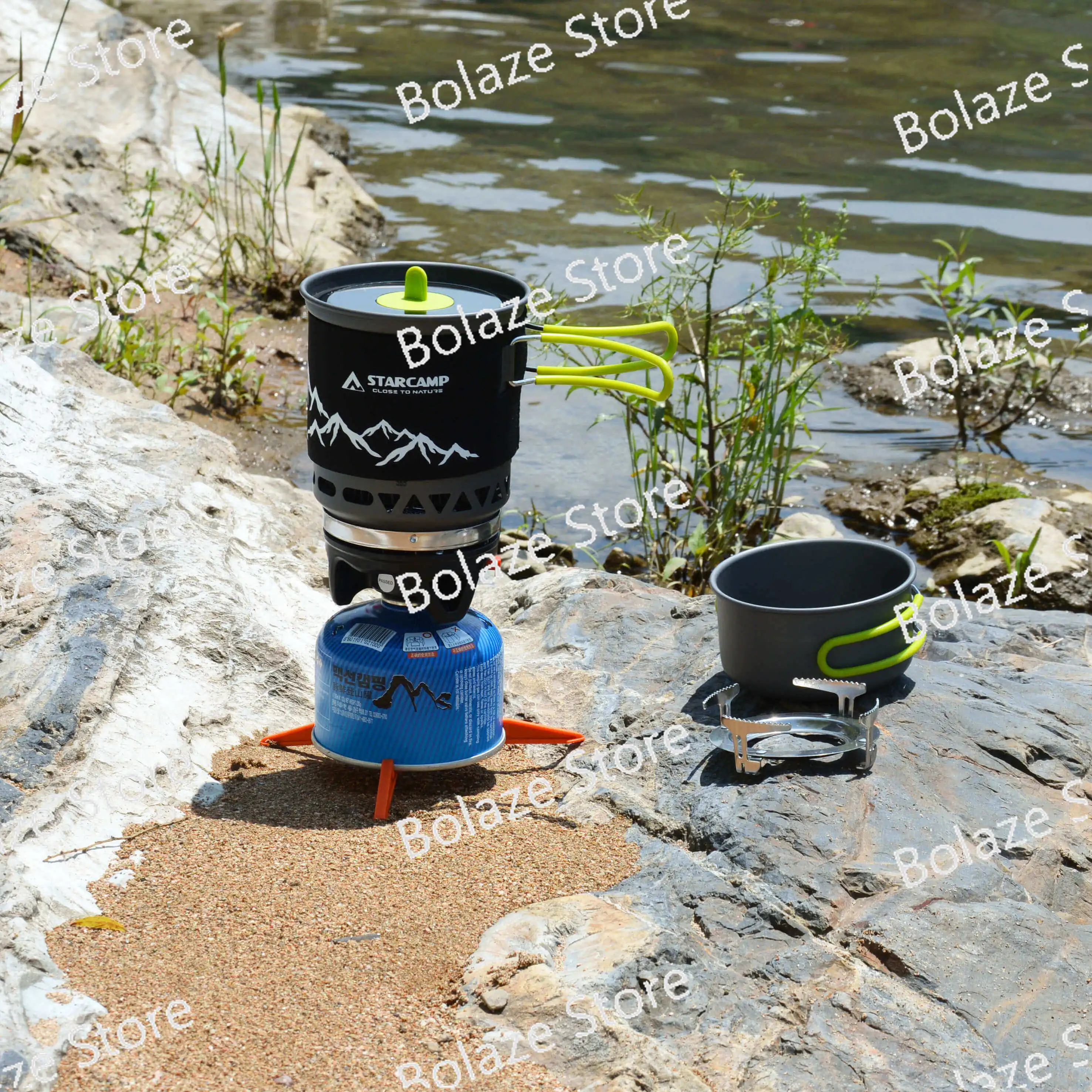1000 + 500 мл наружная система приготовления пищи для кемпинга походная струйная