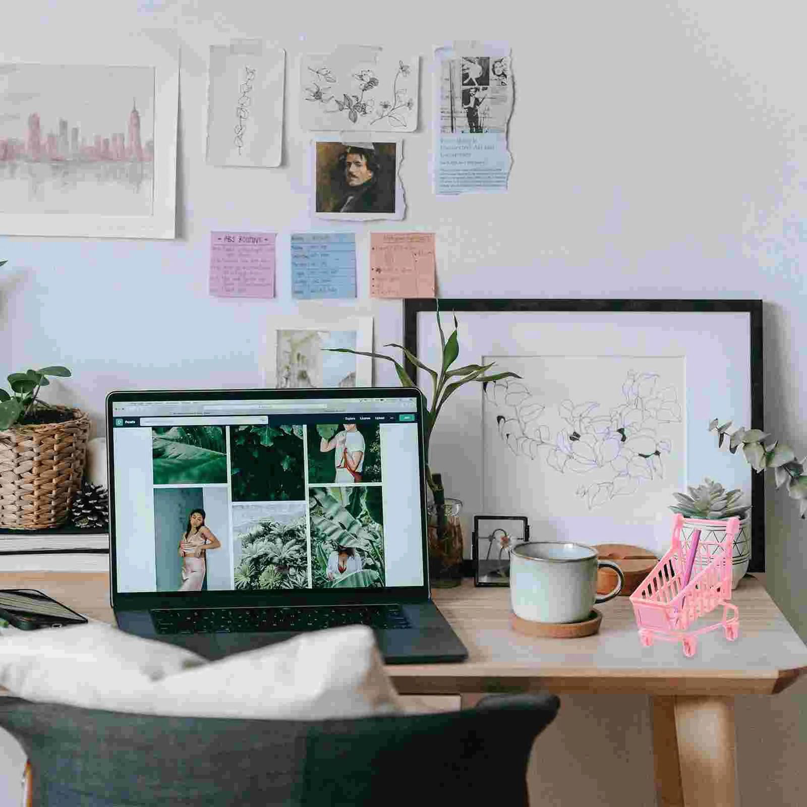 Реквизит для фотографий корзина хранения мини-корзина покупок игрушка четыре