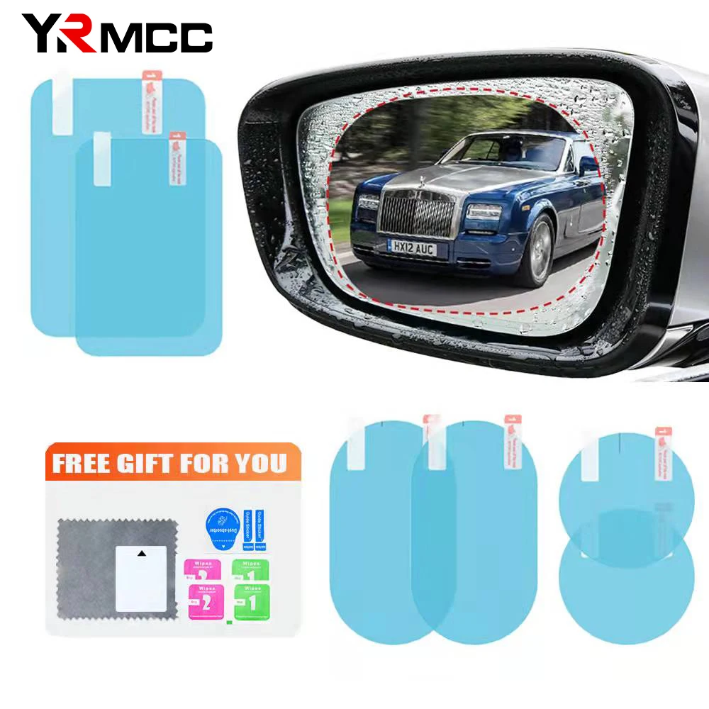 Автомобильная пленка для зеркала заднего вида непромокаемая оконное зеркало