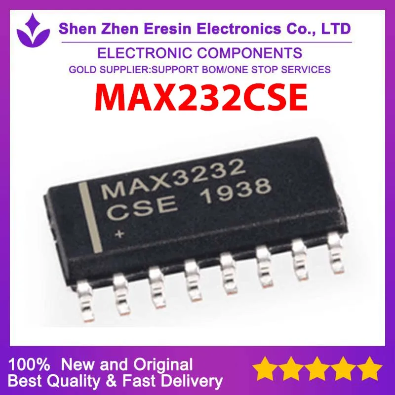 

Бесплатная доставка, 5 шт./лот MAX232CSE SOP16, новый и оригинальный