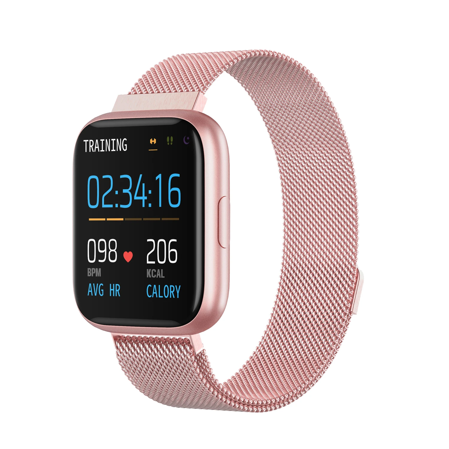 Uhoofit P6 Samrt Watch Women Heart Rate Blood Pressure Monitoring BT Call Smart Watches IP67 Waterproof Men Fitness Smartwatch