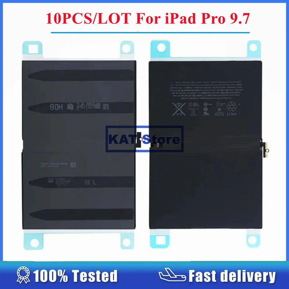 

10 шт./партия, аккумулятор для планшета iPad Pro 9,7 2016 A1644 A1673 A1674 A1675 7306 мАч