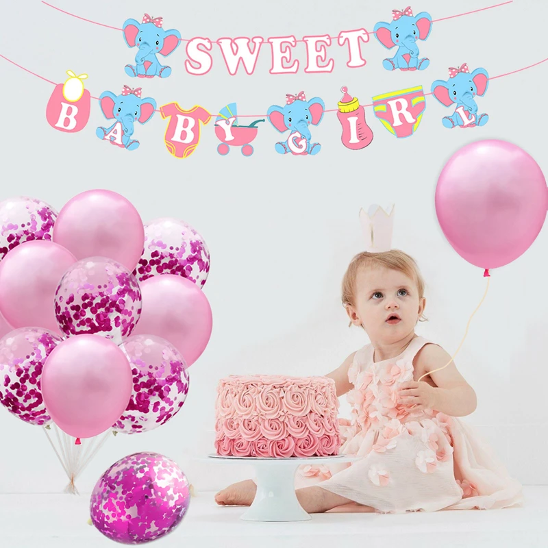 Блестящий латексный шар с конфетти украшение для свадьбы праздника будущей мамы