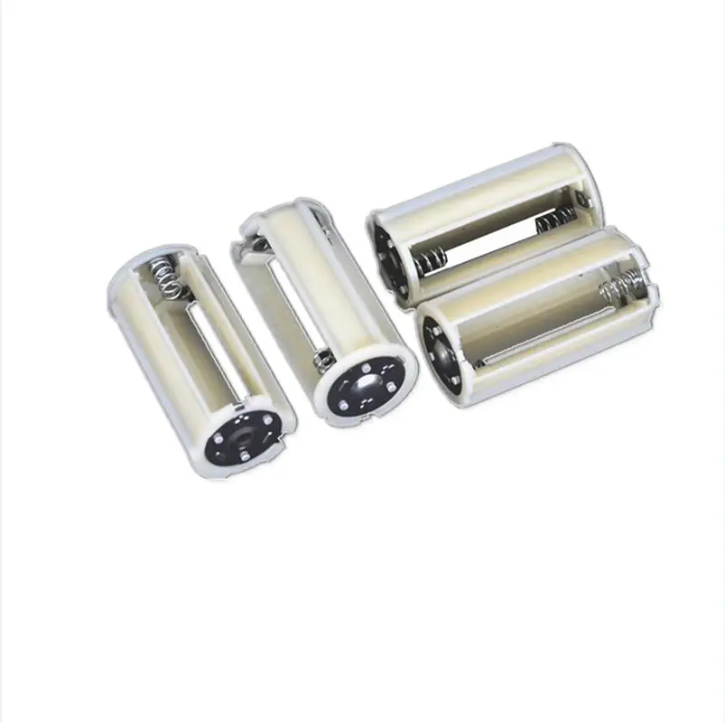 

3x AA To D Size Cell Battery Holder Box Case Converter Adapter Cover Switcher for 1 2 3 AA To 1 D Batteries