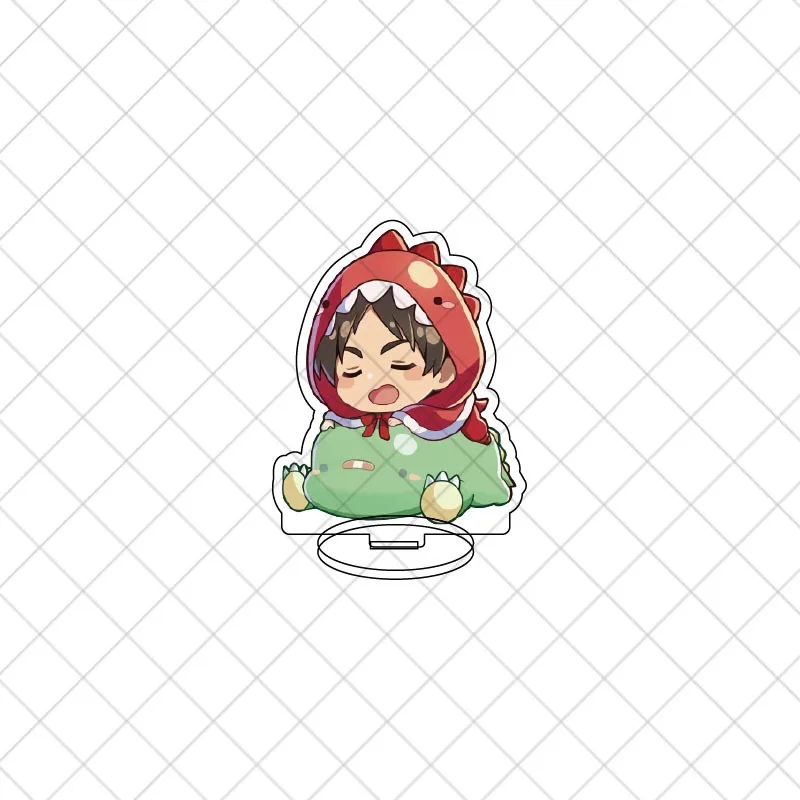 Акриловая фигурка для косплея Эрена джагера из аниме атака на Титанов подставка