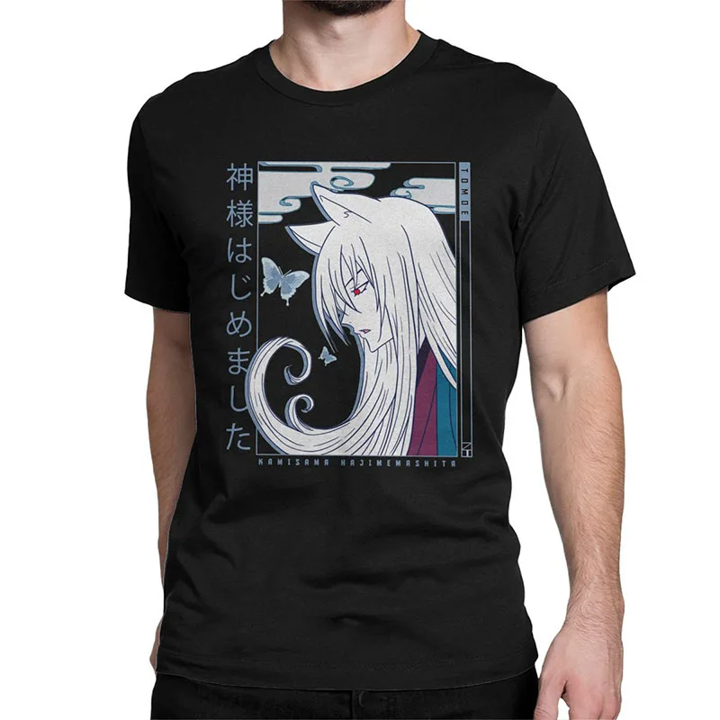 Купи Tomoe Kamisama Kiss Tee Shirt For Men Anime Manga Unique Pure Cotton Tee Shirt Harajuku Tops T Shirts New Arrival Clothing за 274 рублей в магазине AliExpress