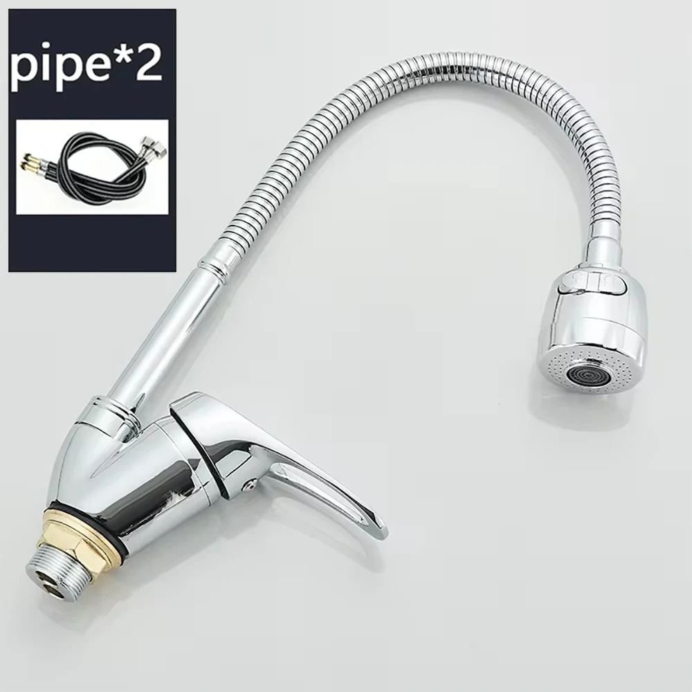 

Смеситель для кухни из латуни с одной ручкой