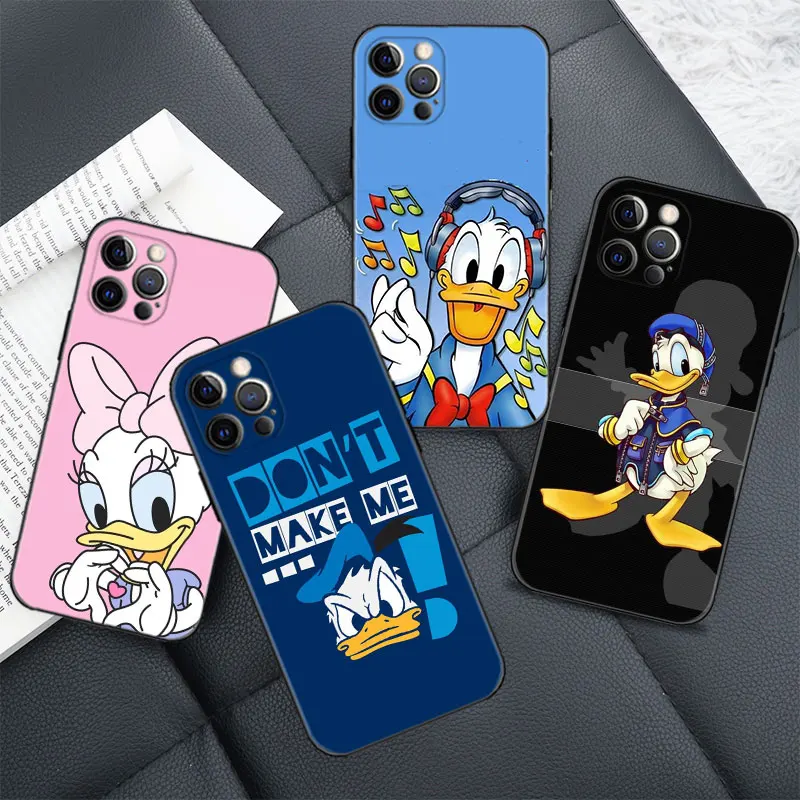 

Phone Case For iPhone 14 11 13 12 Pro Max Mini XS Max XR X SE(2022) 7 8 6 6S Plus 5 5S Smartphone Coque Donald Duck Fauntleroy