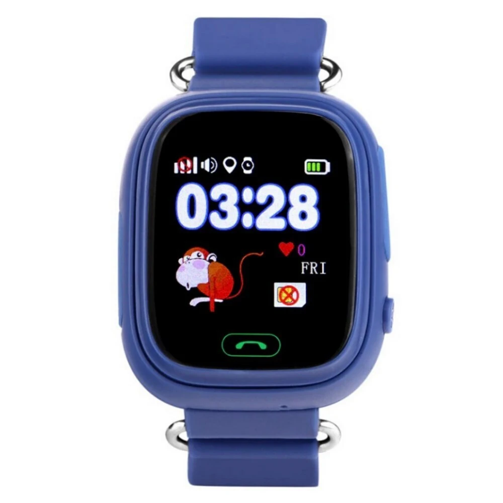 VIDEOTOY V80 часы-телефон с GPS WiFi кнопка SOS чат скрытый звонок датчик снятия бесшумный