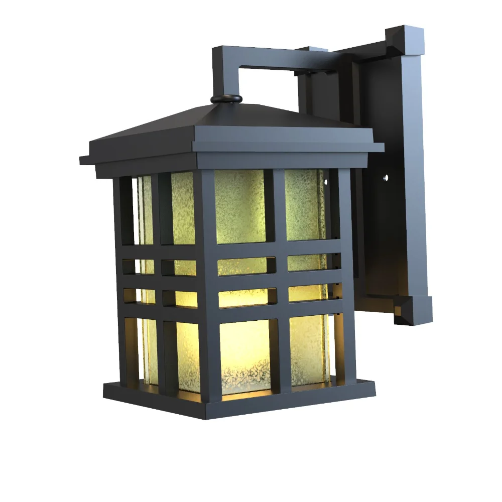 

Outdoor Metal Porch Light Bronze, Includes 1 LED Bulb Wall Lamps Rgb ing for